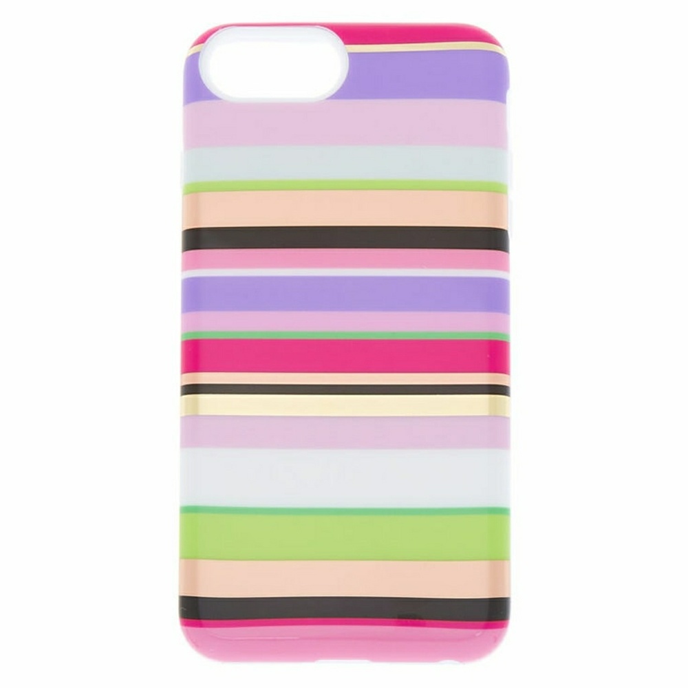 Rainbow striped Iphone case.6/7/8.